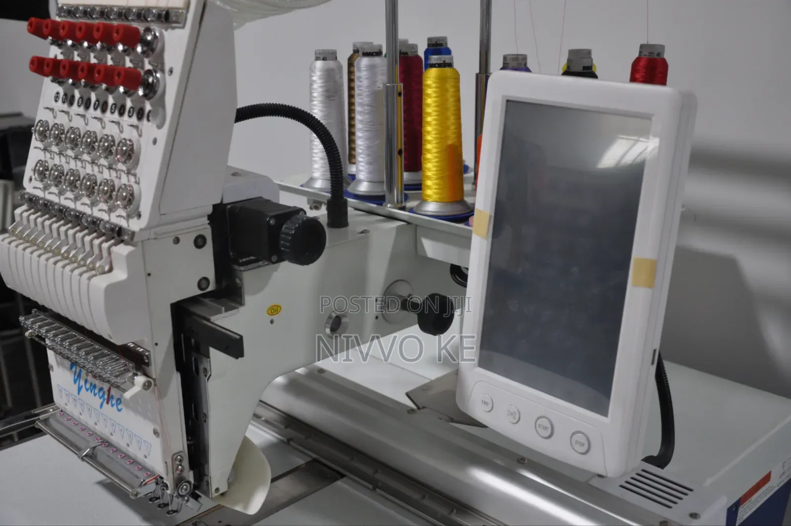 1 Head 9 Needles Embroidery Machine