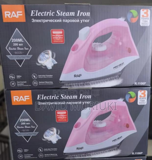 Raf Steam Irons Box - main view