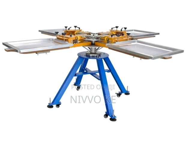 4 Colours 4 Stations Screen Printer - thumbnail 3