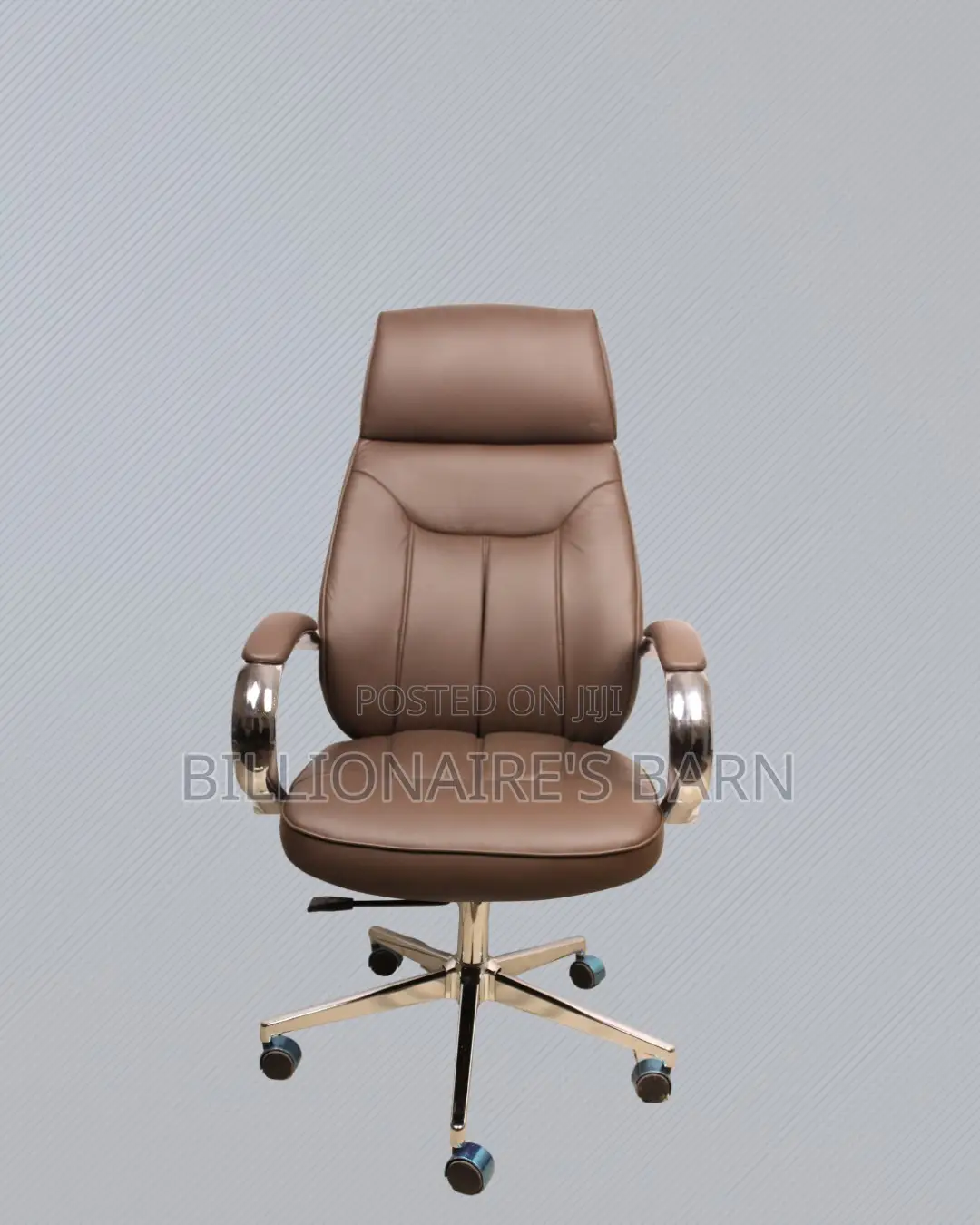 Brown Executive Office Chair|Quiet Movement That Won’T Annoy Your Team