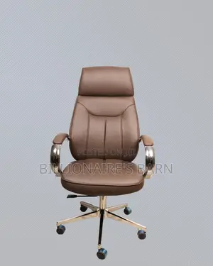 Brown Executive Office Chair|Quiet Movement That Won’T Annoy Your Team