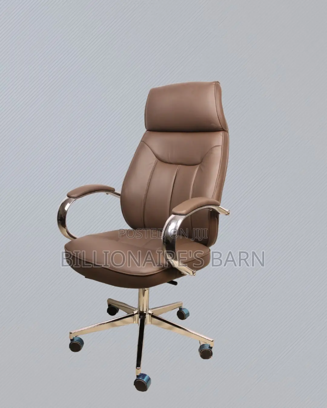 Brown Executive Office Chair|Quiet Movement That Won’T Annoy Your Team