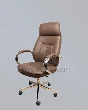 Brown Executive Office Chair|Quiet Movement That Won’T Annoy Your Team