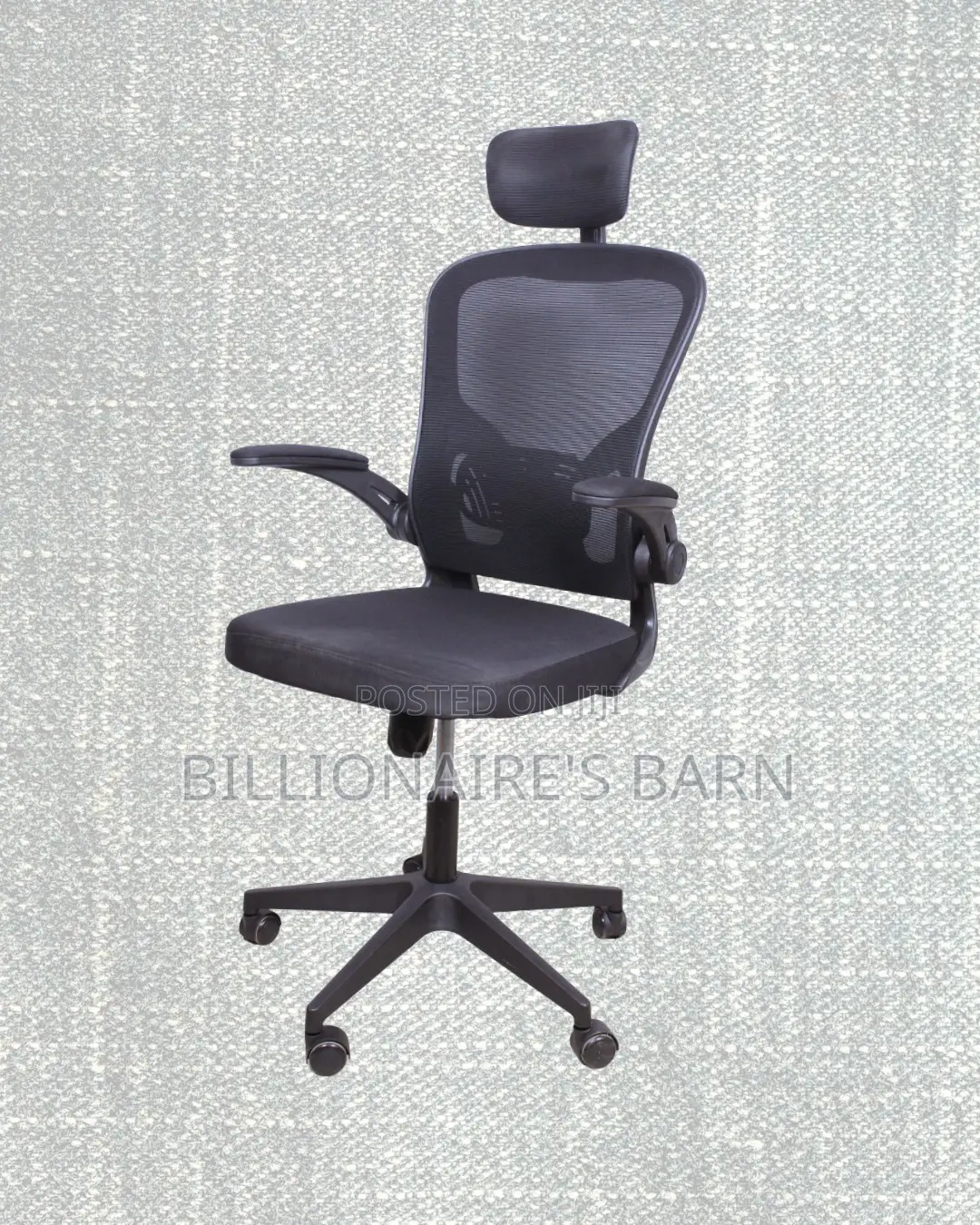 Grey Ergonomic Mesh Chair | Quiet Movement That Won’T Annoy Your Team