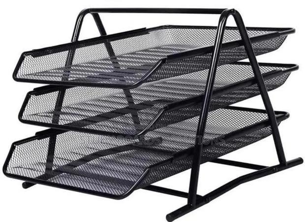 3 Tier Document Tray/Rack - main view