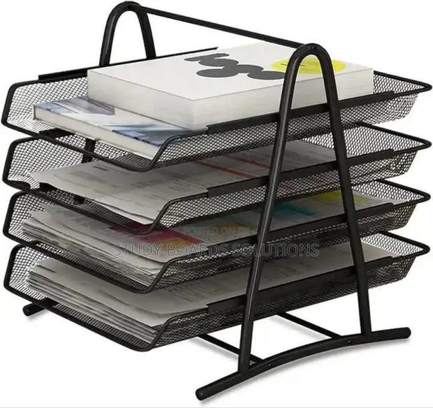4 Tier Document Rack/Tray - main view