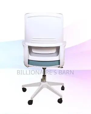 White Mid-Back Mesh Chair | Quiet Movement That Won’T Annoy Your Team
