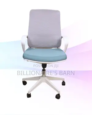 White Mid-Back Mesh Chair | Quiet Movement That Won’T Annoy Your Team