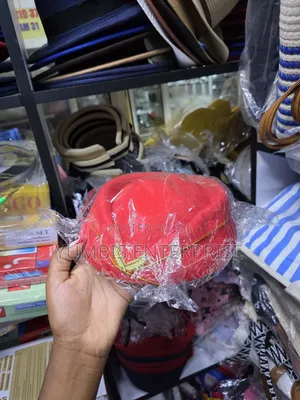 Red Stewardess Hostess Hats