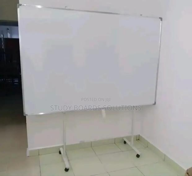 6ftx4ft Magnetic Whiteboard With Wheeled Portable Stand for Schools