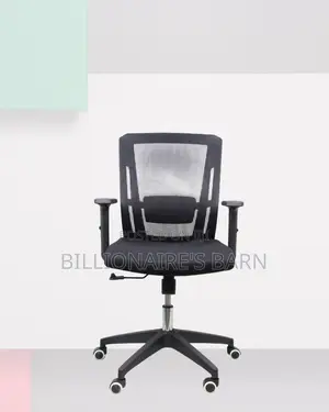Black Origin Mesh Chair | Quiet Movement That Won’T Annoy Your Team