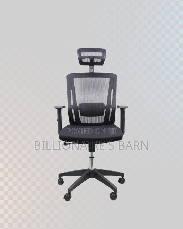 Black Ergonomic Mesh Chair | Quiet Movement That Won’T Annoy Your Team - thumbnail 3