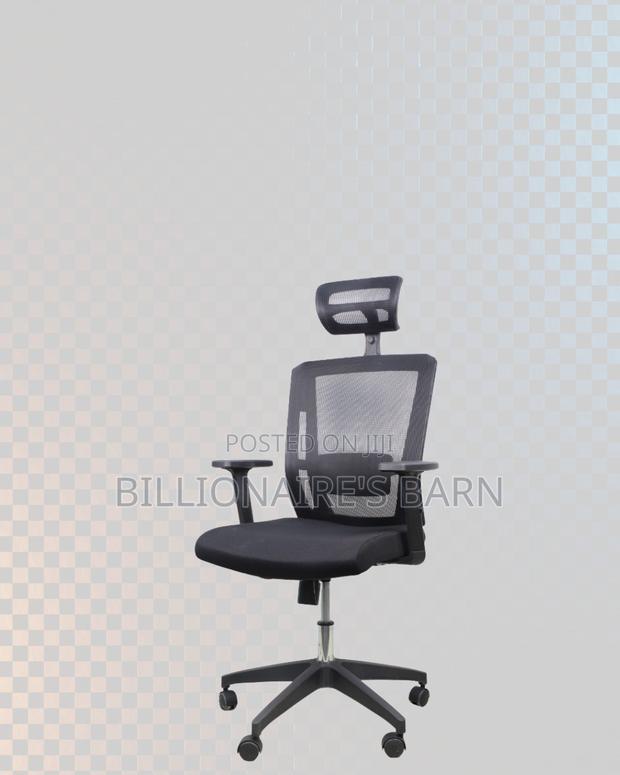 Black Ergonomic Mesh Chair | Quiet Movement That Won’T Annoy Your Team - thumbnail 4