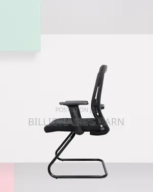Black Visitor Chair | Quiet Movement That Won’T Annoy Your Team |