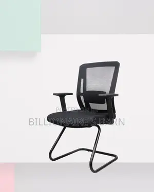 Black Visitor Chair | Quiet Movement That Won’T Annoy Your Team |