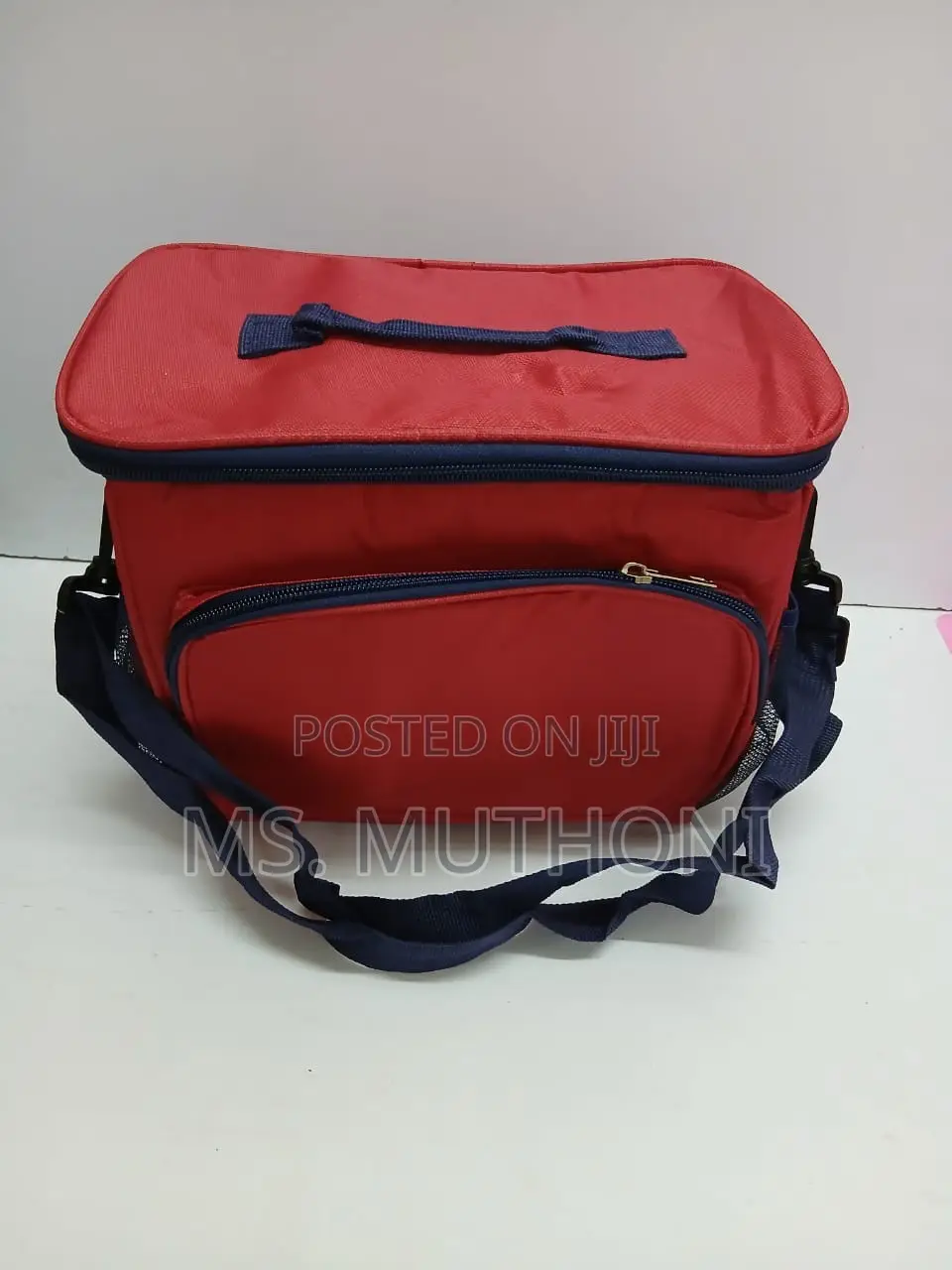 Big Foldable Insulated Lunch Bag for Men Women,
