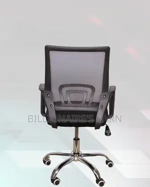 Black Compact Ergonomic Chair | Breathable Support for Long Desk Hours