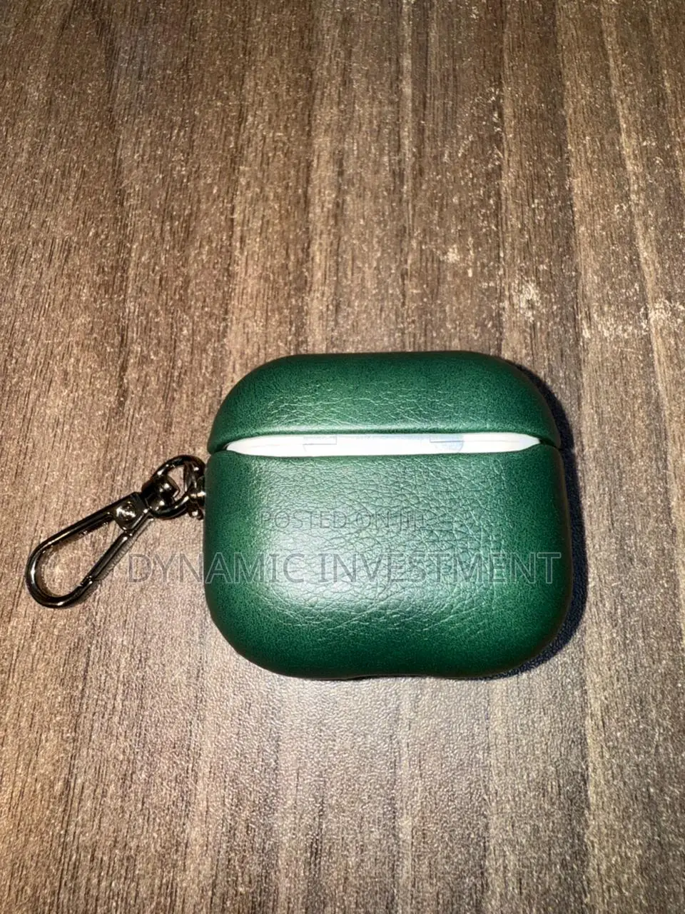 Apple Airpods 4 Metal Keychain Shockproof Airpods Leather Case/Cover