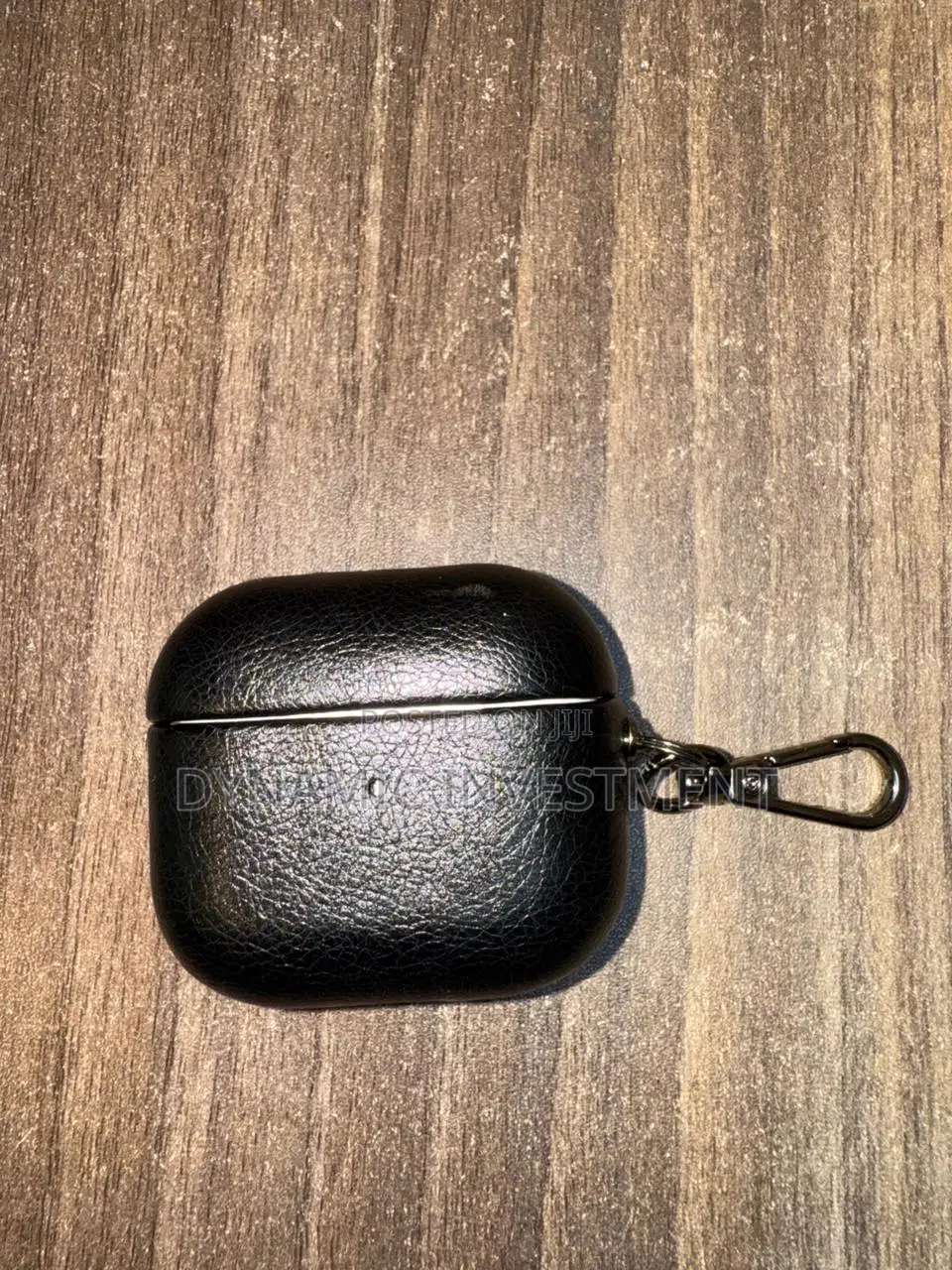 Luxury Leather Case/Cover for Apple Airpods Pro 3 Metal Keychain