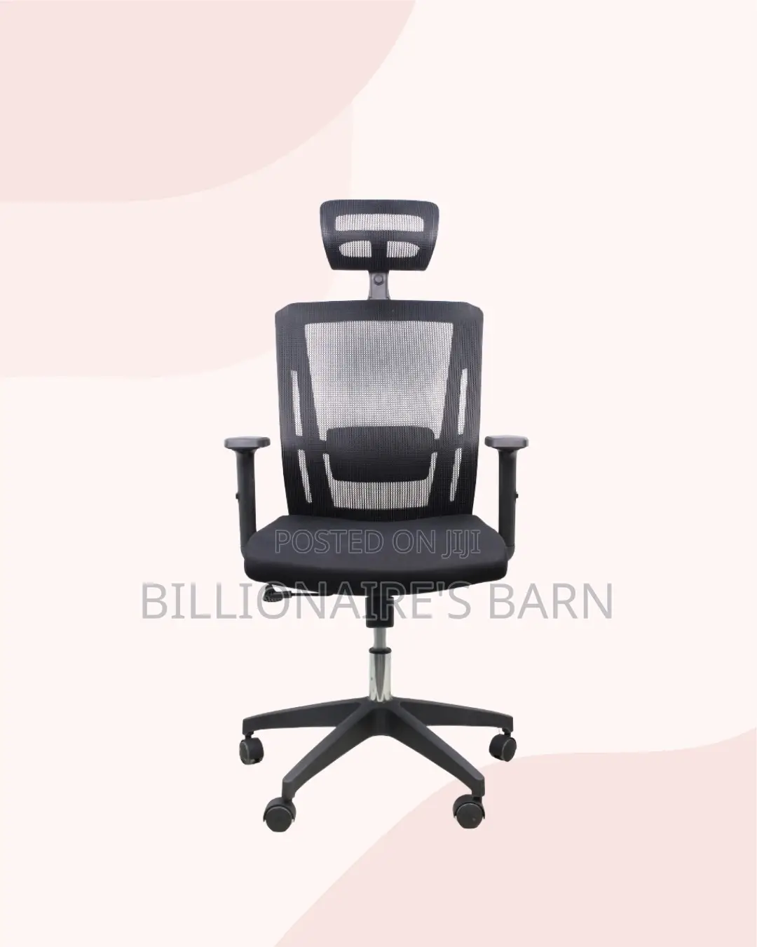 Black Ergonomic Mesh Chair | Clean Executive Look for Modern Offices |
