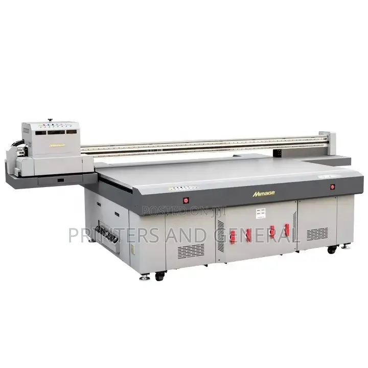 Wide Format Corrugated Cardboard Flatbed Uv Led Printer 130cm by 250cm
