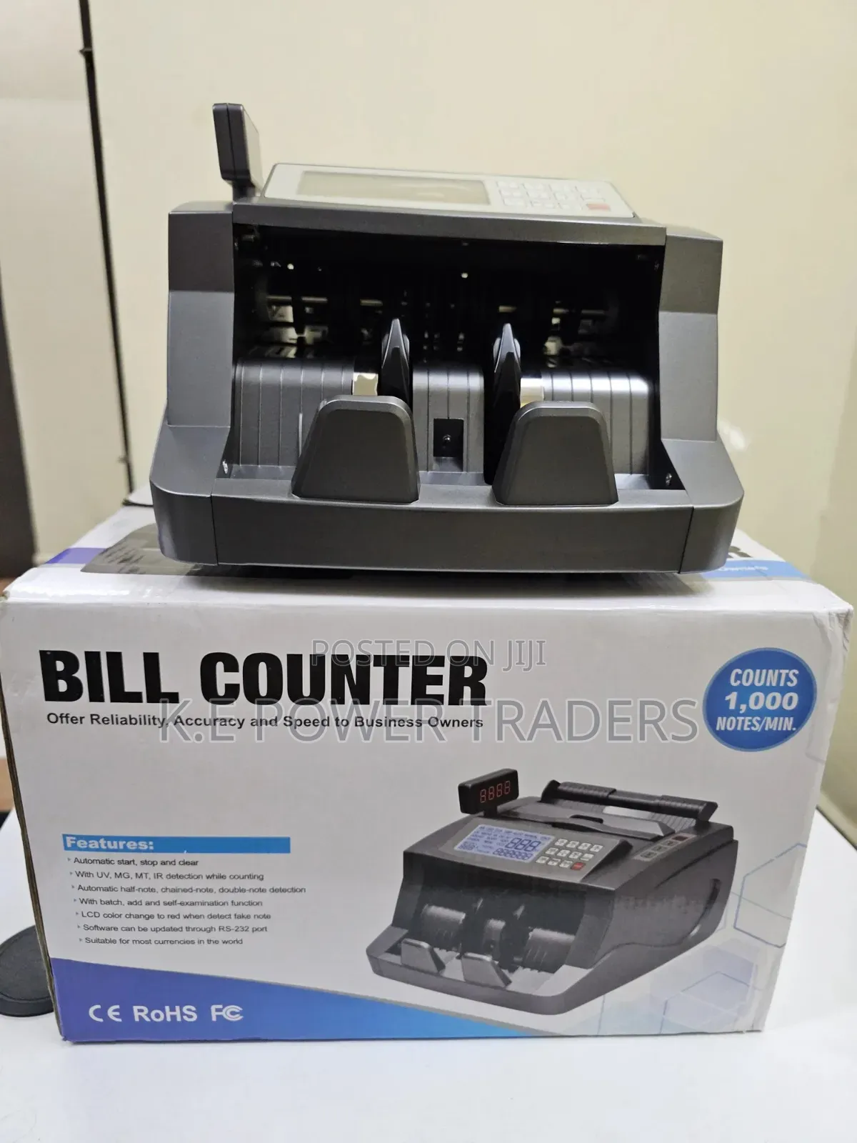 Reliable Accurate And Speedy Bill Counter