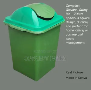 70litres Giovanni Plastic Swing Bin