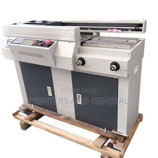 Automatic Hot Glue Book Binder Hardcover Prefect Glue Binding Machine - main view