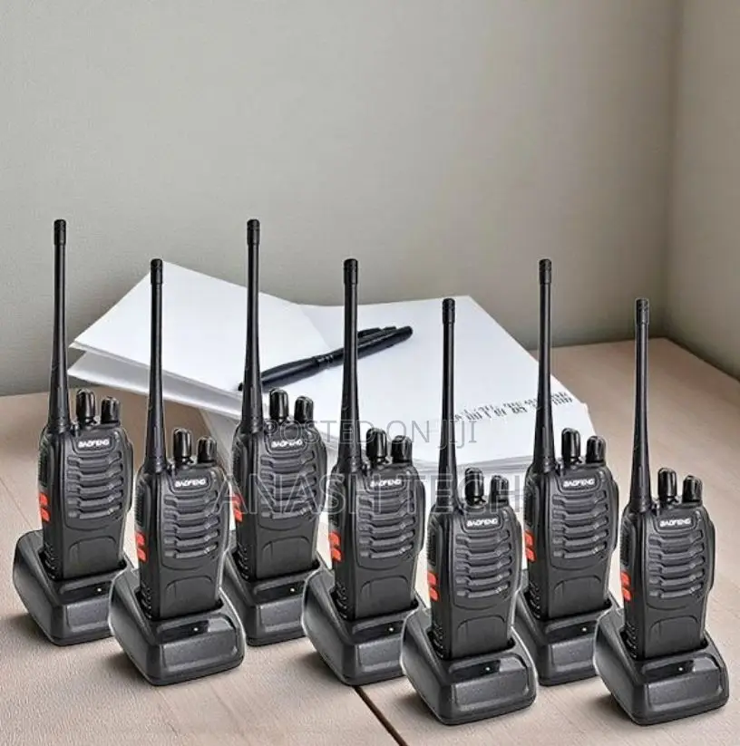 Baofeng Bf-888s 2-Way Radio Pair Walkie Talkie Portable 5km Range