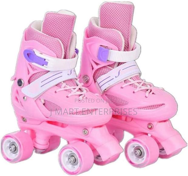 Roller Skates Adjustable for Kids,Double Row 4 Wheel - thumbnail 2