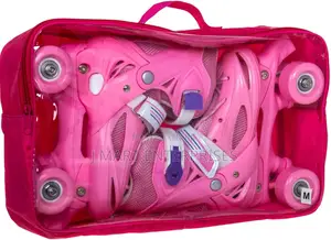Roller Skates Adjustable for Kids,Double Row 4 Wheel