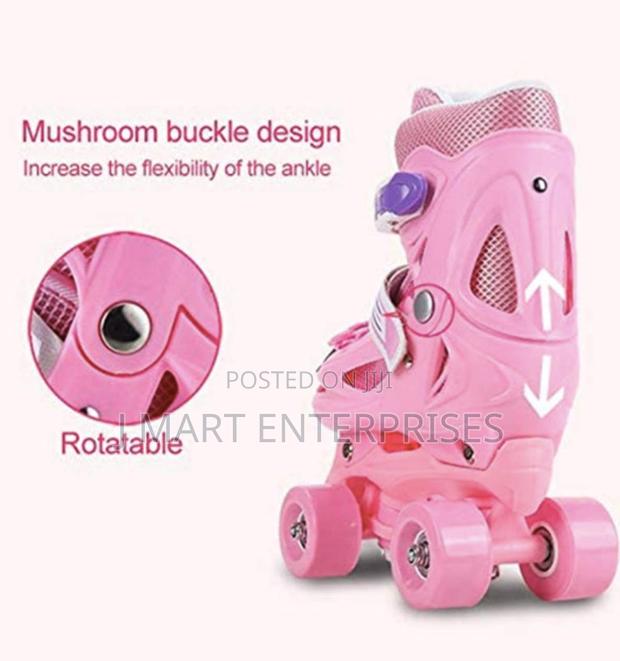 Roller Skates Shoes,Double Rows 4 Wheels, Adjustable - thumbnail 2