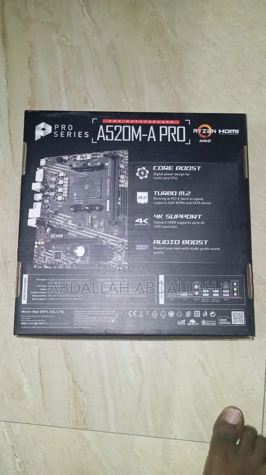 Ryzen 5 Cpu Plus Motherboard