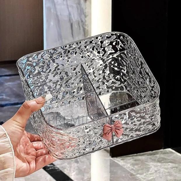 5 Slot Acrylic Makeup and Beauty Accessories Organizer