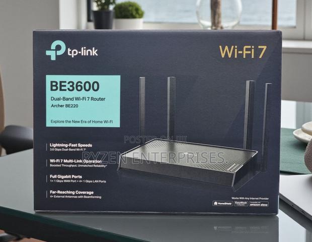 Tp-link Be3600 Wireless Gigabit Wi-fi 7 Router - Tl-archer Be220 - main view