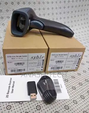 Xb 2055 Syble Hand Held Barcode Scanner Grey