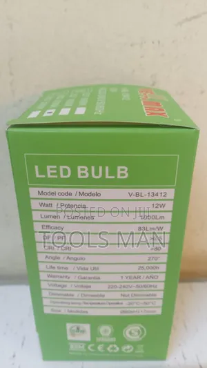 Vellmax 12w Led Bulb.