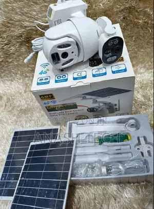 4g Ubox Dual Lense Ubox 6mp Wireless Outdoor Solar PTZ 6mp