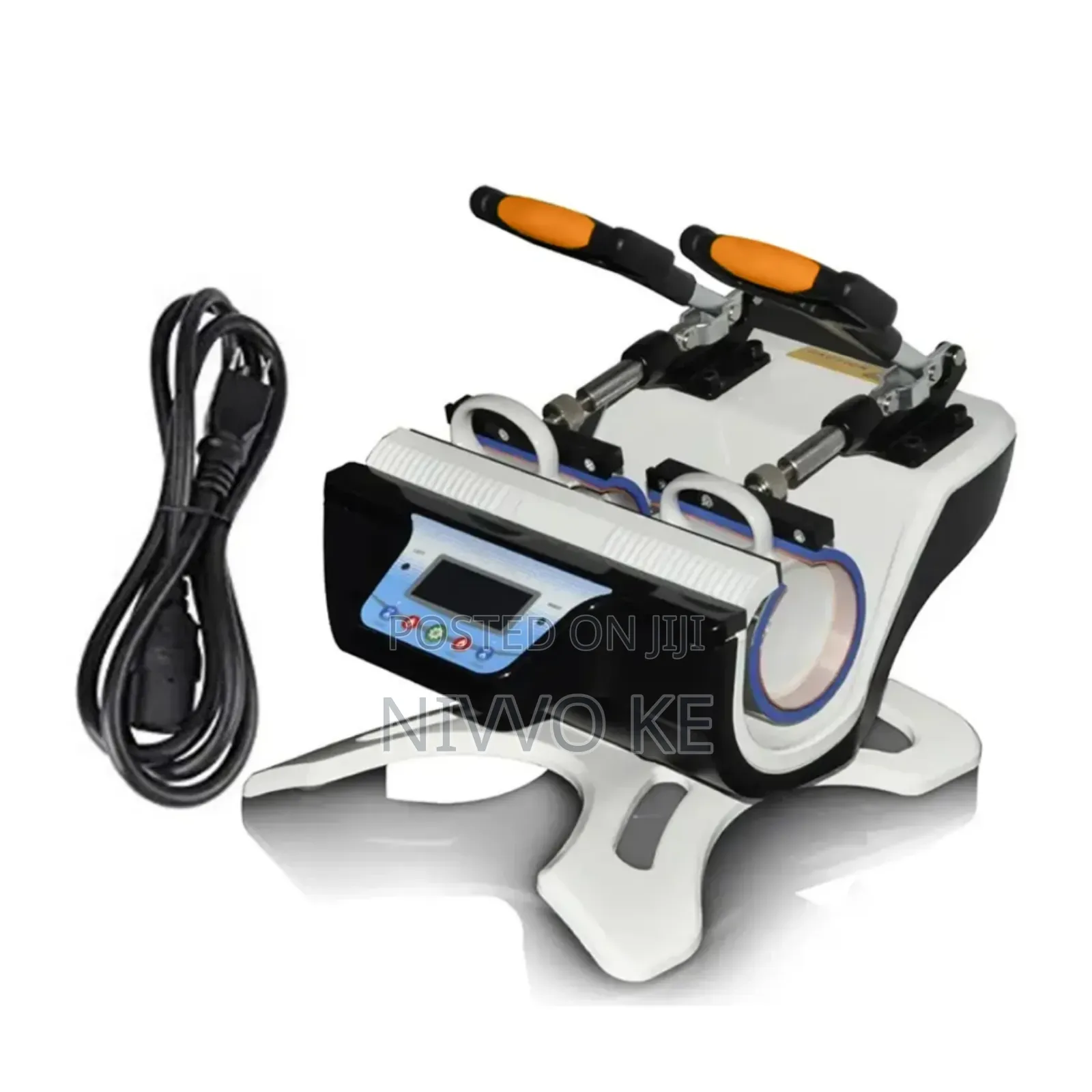 Double Stations Mug Press Machine