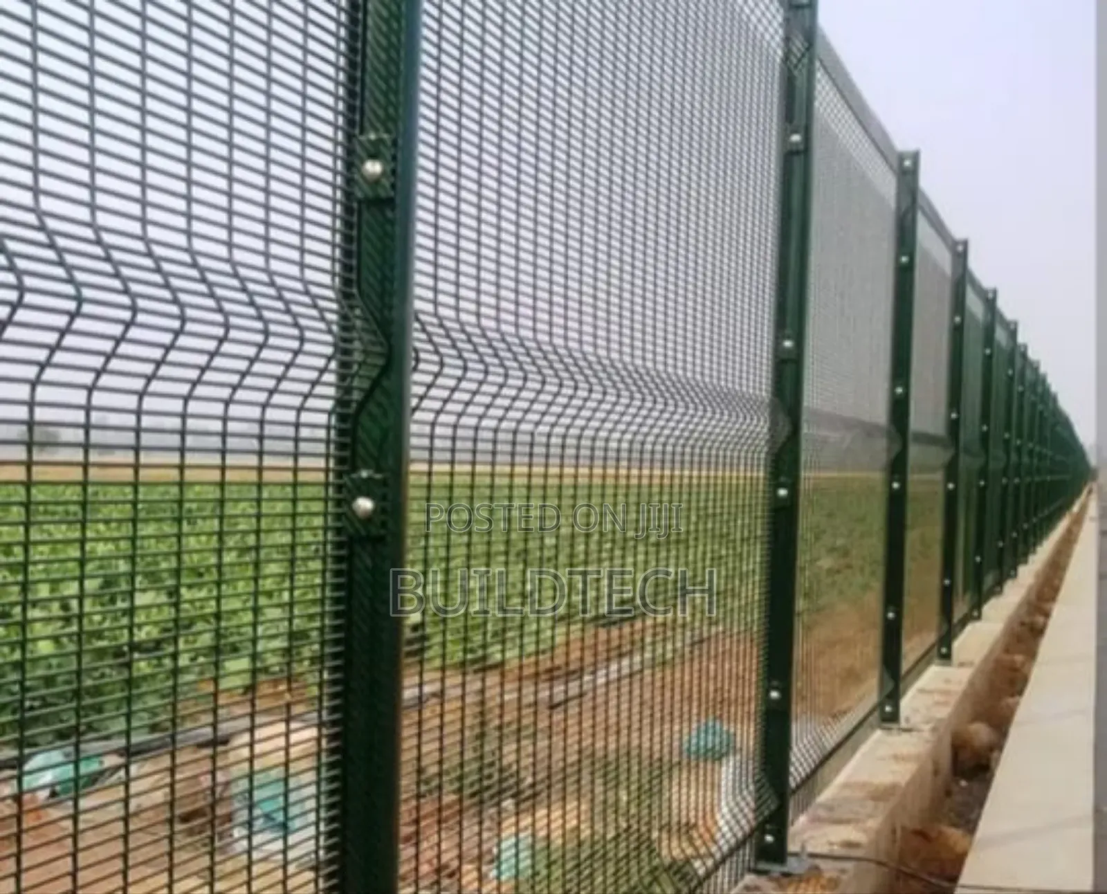 High Strength Anti -Climb Mesh Fence