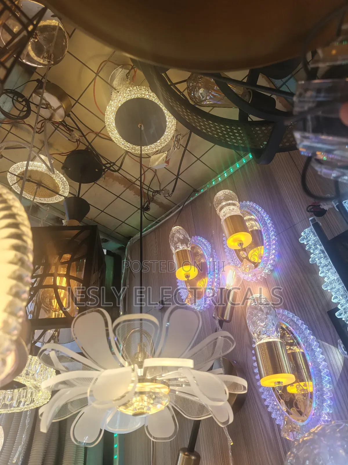 Petal -Like Pendant Light