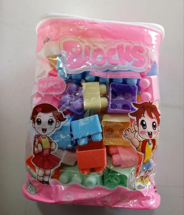 62 Piece Pink Block Set - main view