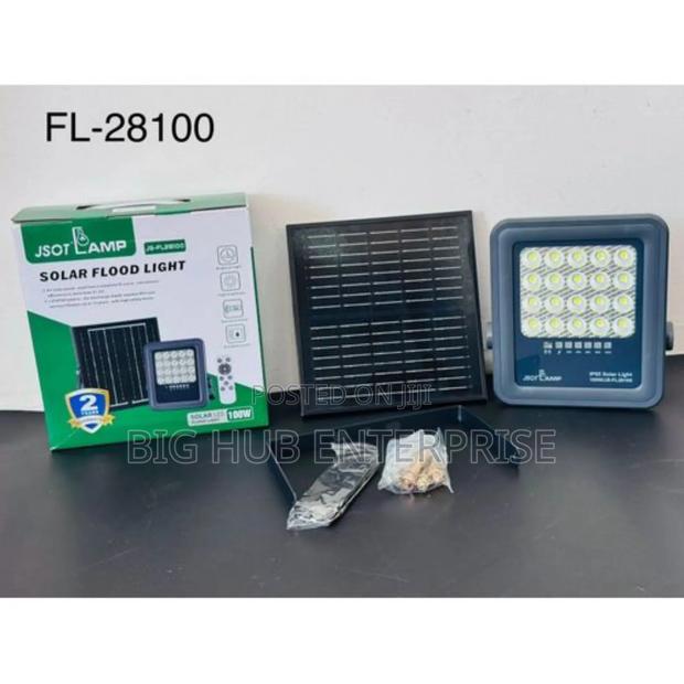 Jsot 100w Solar Floodlight Outdoor - main view