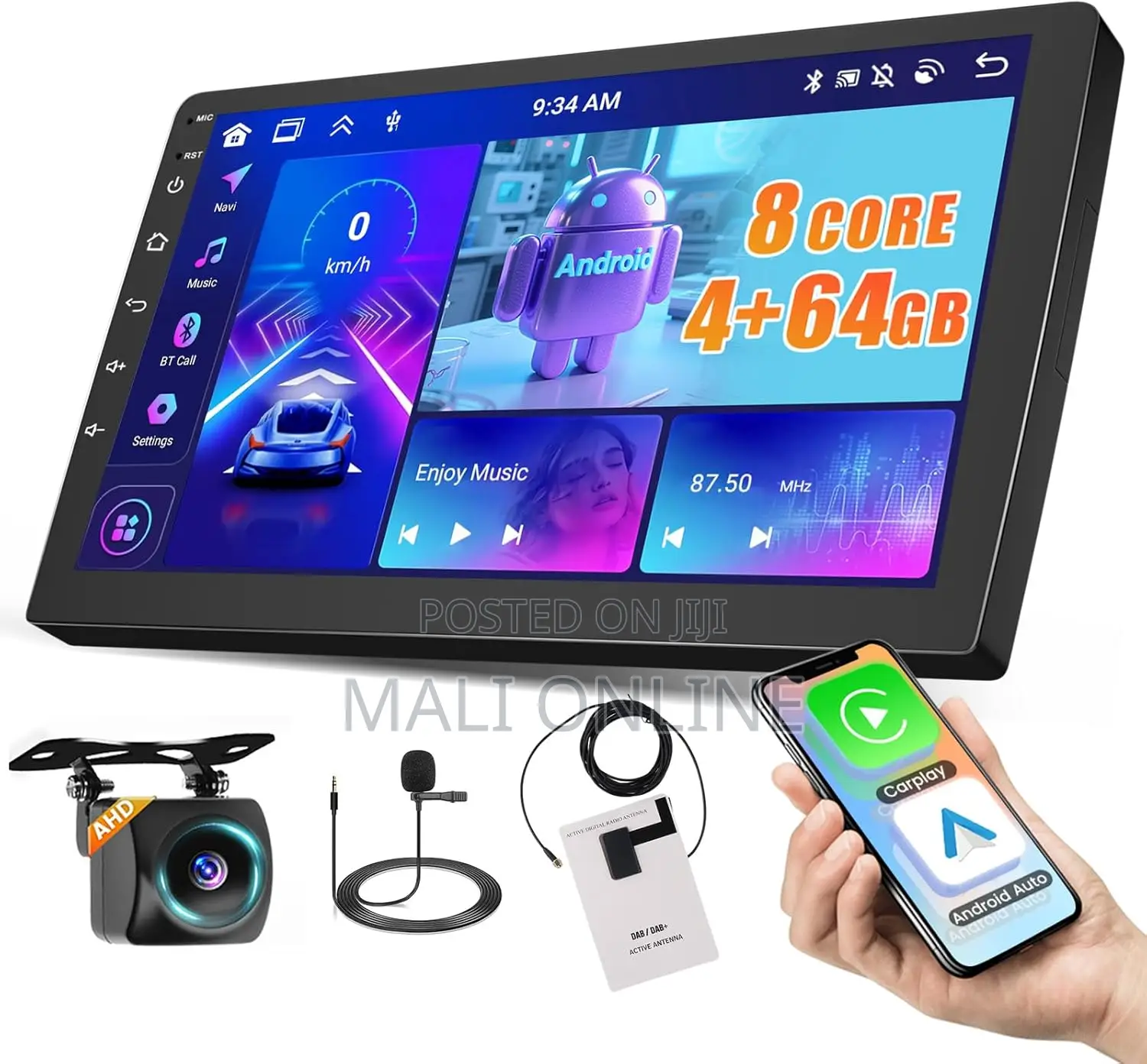 9 Inch Android Car Radio 2 Din 4gb+ 64gb+ Free Reverse Camera