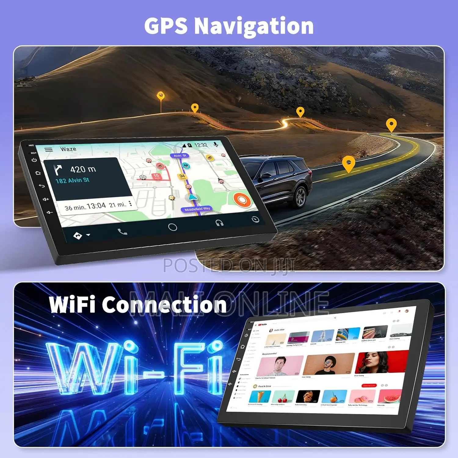 9 Inch Android Car Radio 2 Din 4gb+ 64gb+ Free Reverse Camera
