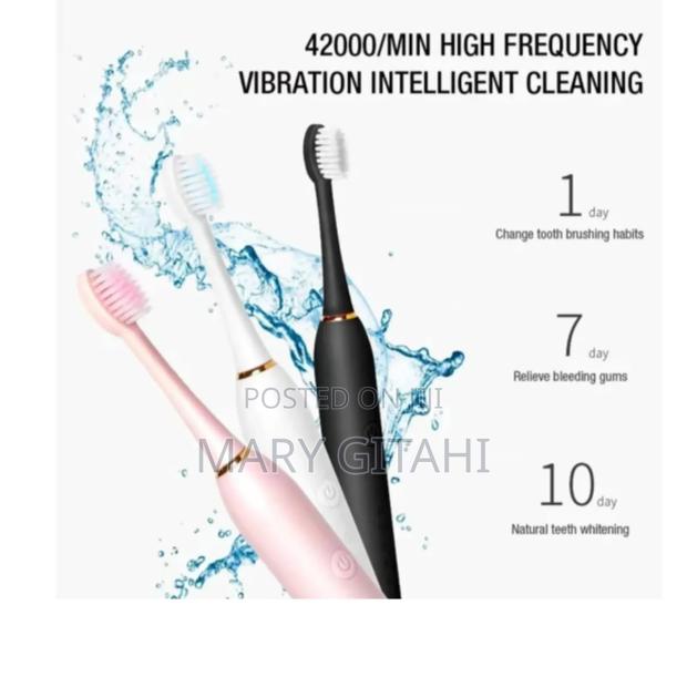 Sonic Electric Toothbrush 3 Brush Heads - main view