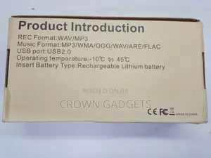 8gb Digital Voice Recorder for Lectures Meetings