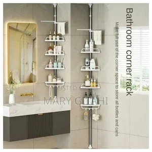 4 Tier Adjustable Telescopic Multi-Corner Shelf Organiser*
 Price