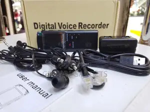 8gb Voice Recorder With Accessories Interview