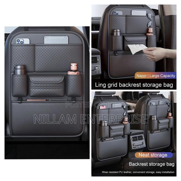 Waterproof Car Back Seat Organizer*
